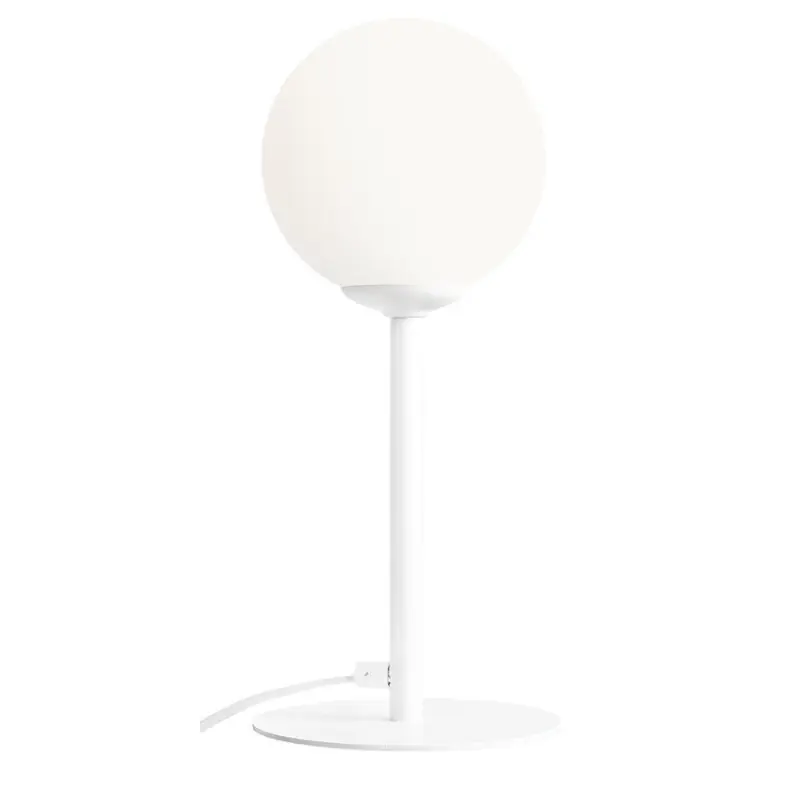 Lampa stołowa Pinne, biała, Aldex Tani