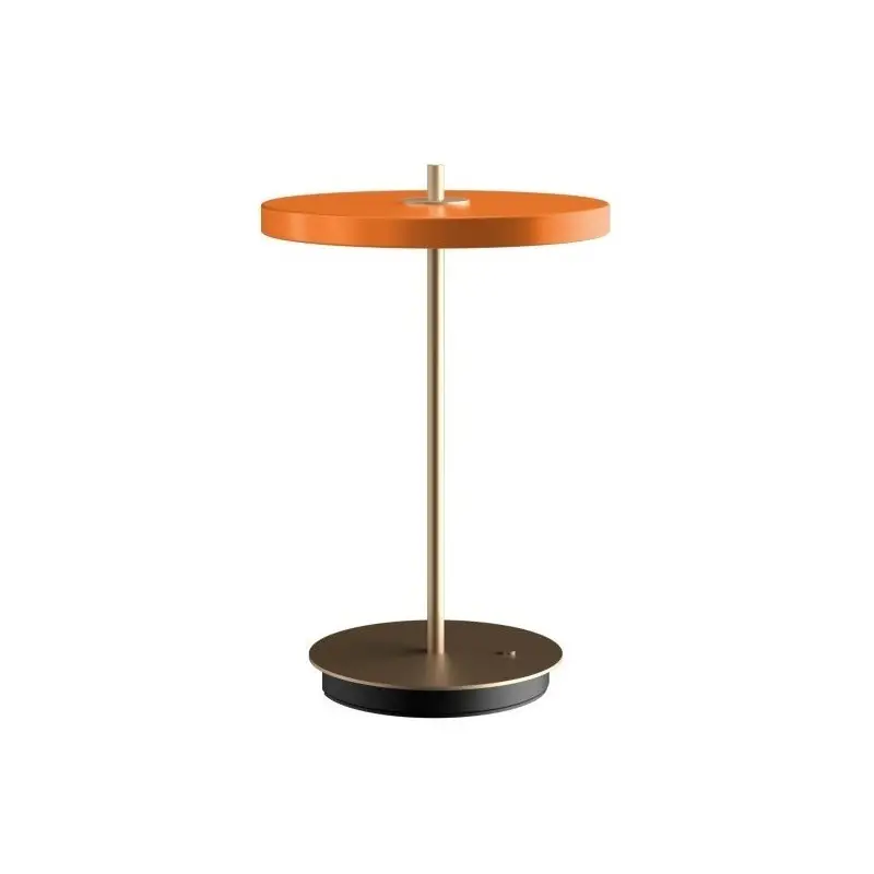Przenośna lampa stołowa Asteria Move, Ø20 cm, pomarańczowa, UMAGE Cena promocyjna