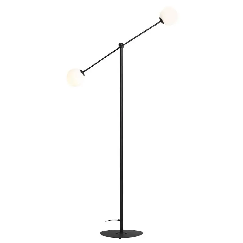 Hit sprzedaży Lampa stojąca Ohio, czarna, Aldex