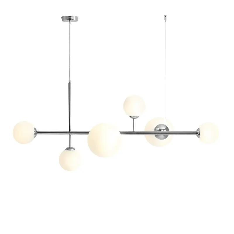 Tylko do końca tygodnia Lampa wisząca Dione 6, chrom, Aldex
