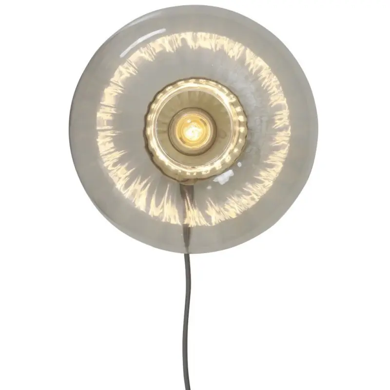 Lampa ścienna Brussels, przezroczysty/złoty, It‘s About RoMi Ostatnie sztuki