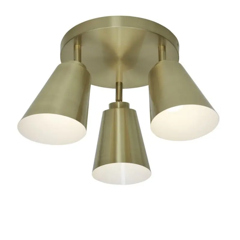 Kup online Lampa sufitowa Bremen, potrójna złota, It‘s About RoMi