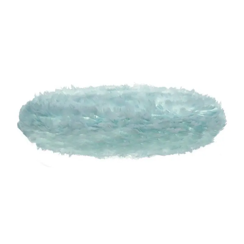 Tylko do końca tygodnia Lampa / abażur z piór Eos Esther, 75 cm, błękitna, UMAGE