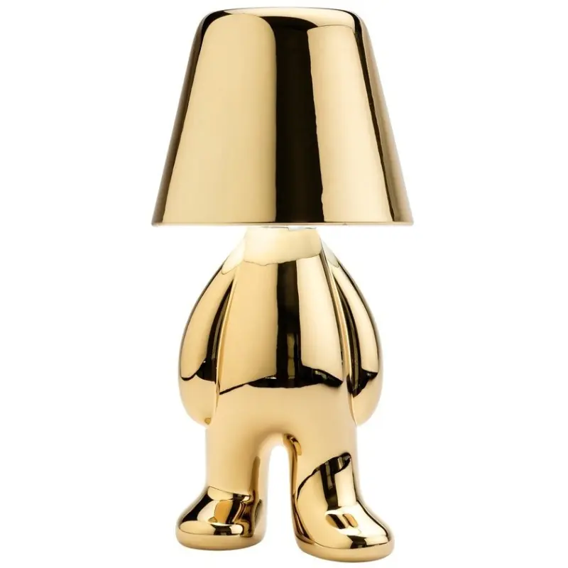 Lampa stołowa Tom Golden Brothers, złota, QeeBoo Bezpieczna płatność