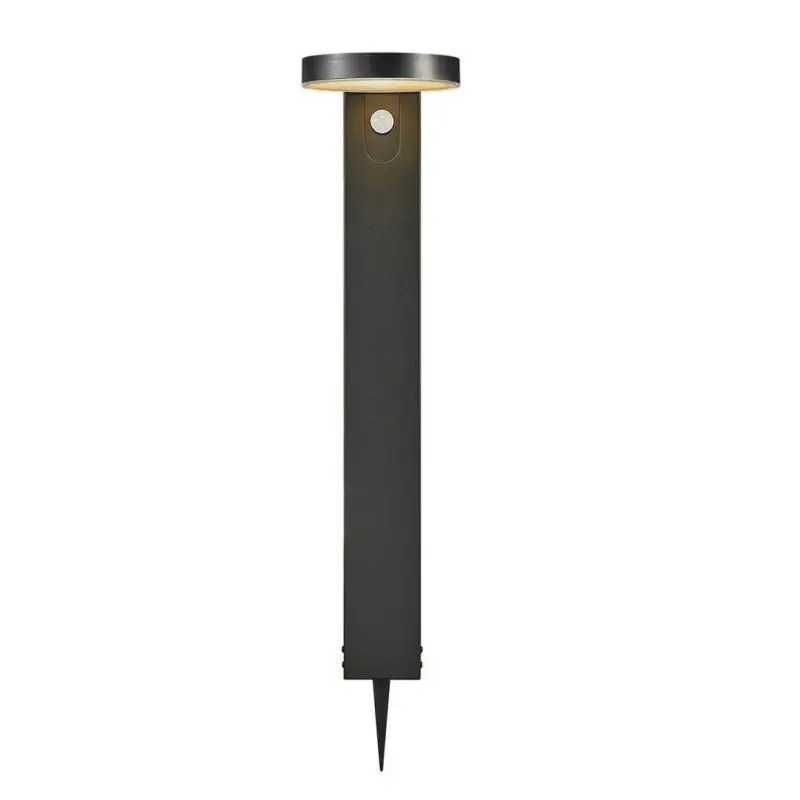 Lampa ogrodowa solarna Rica Round z czujnikiem ruchu, Nordlux Łatwy zwrot