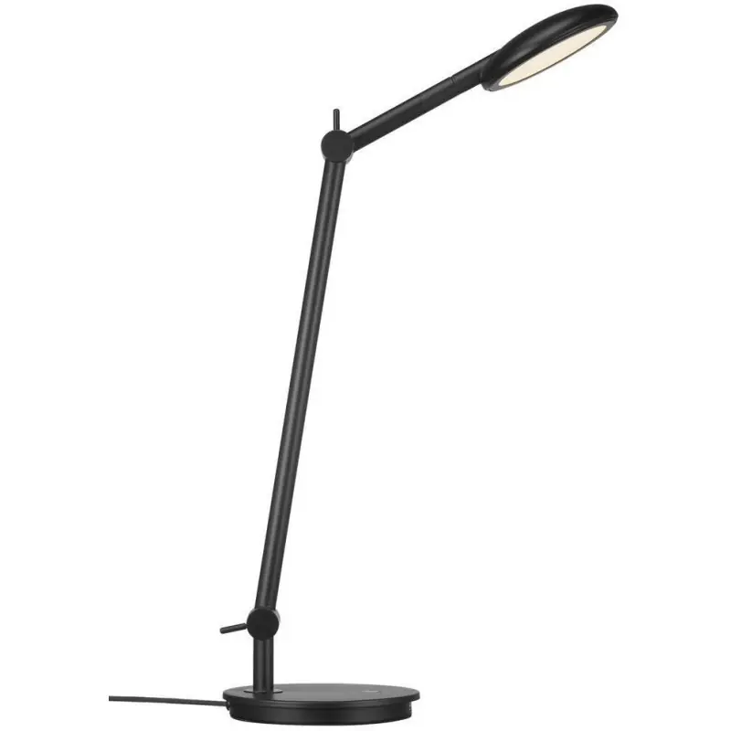 Łatwy zwrot Lampa stołowa Bend, czarna, Nordlux
