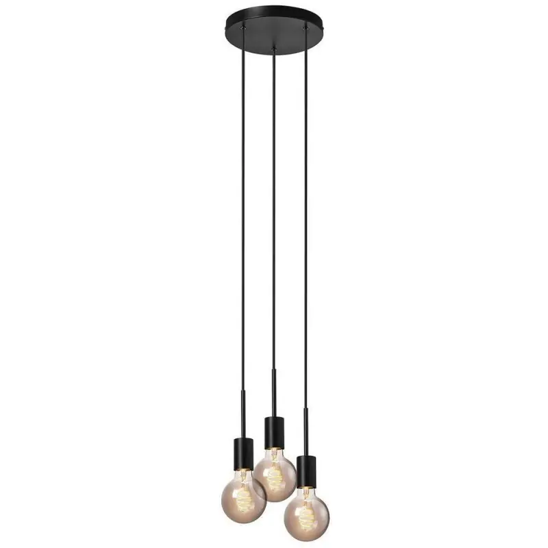 Okrągła lampa Paco, czarna, Nordlux Oferta limitowana