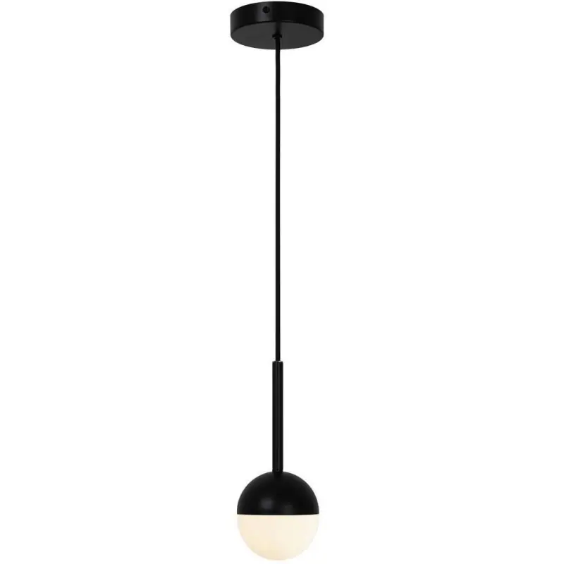 Czarna lampa wisząca Contina, Nordlux Okazja