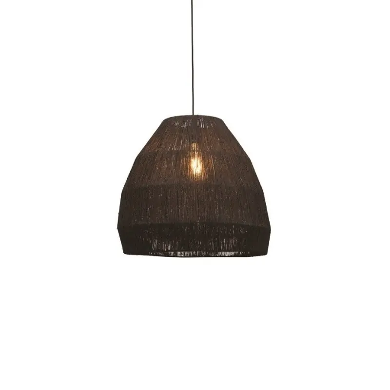 Bezpieczne zakupy Lampa wisząca IGUAZU 60x50 czarna, Good and Mojo
