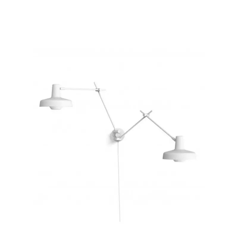 lampa ścienna / kinkiet Arigato Double, biały, GRUPA Taniej