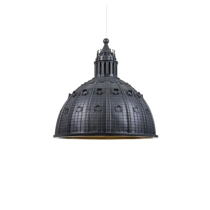 Lampa wisząca Cupolone szara, Seletti Ostatnia szansa