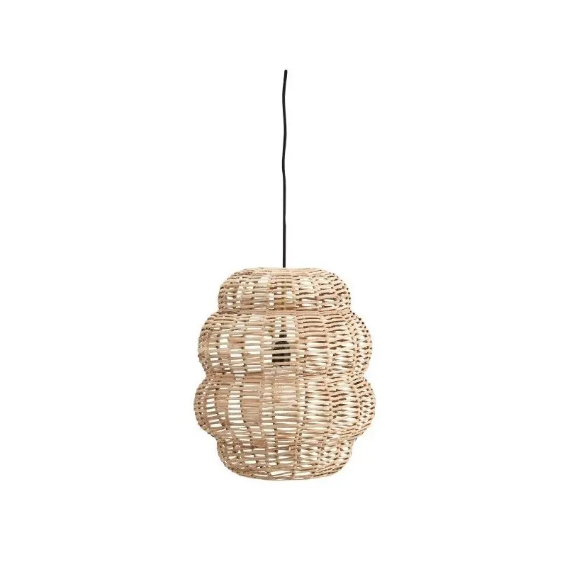 Bambusowa lampa sufitowa LU, Madam Stoltz Szybka dostawa