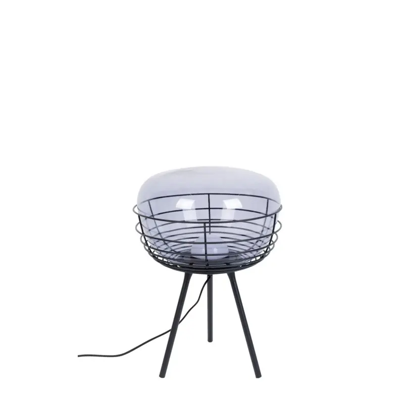Lampa stołowa czarna Smokey Zuiver Zniżka