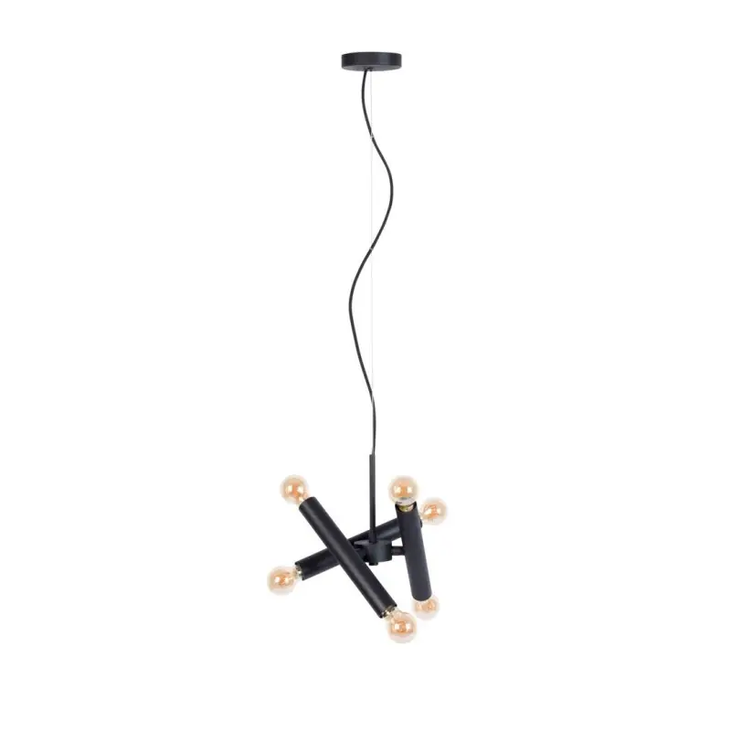 Zamów dziś Lampa wisząca czarna Hawk Triple, Zuiver