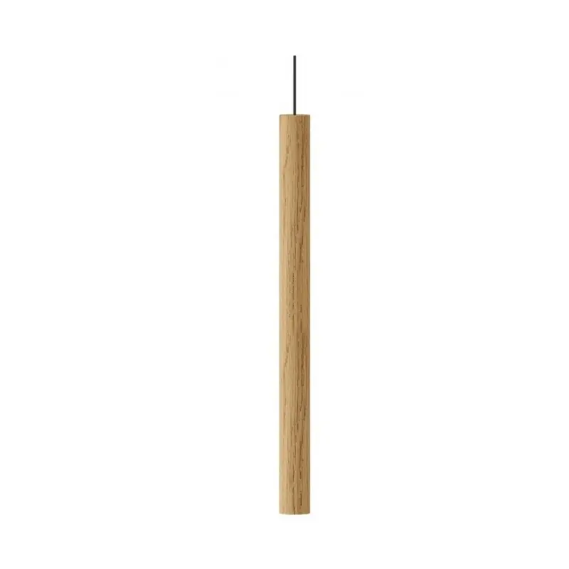 Drewniana lampa Chimes Tall, naturalny dąb, Umage Nowy