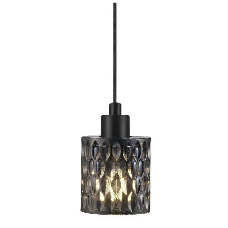 Promocja Szklana lampa wisząca Hollywood przydymiona, Nordlux