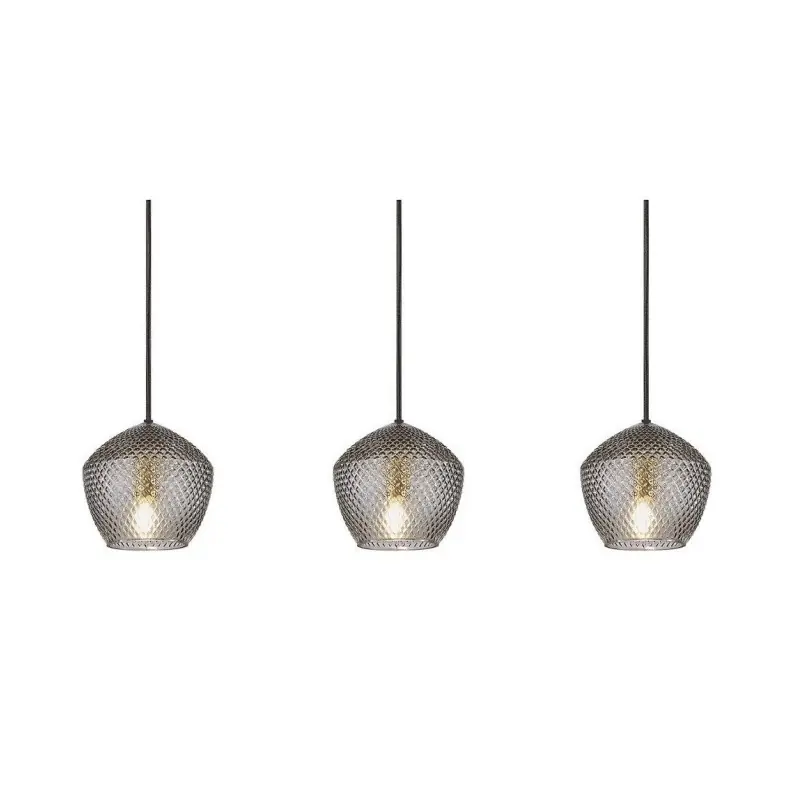 Szklana lampa wisząca Orbiform 3 klosze, Nordlux Tylko do końca tygodnia