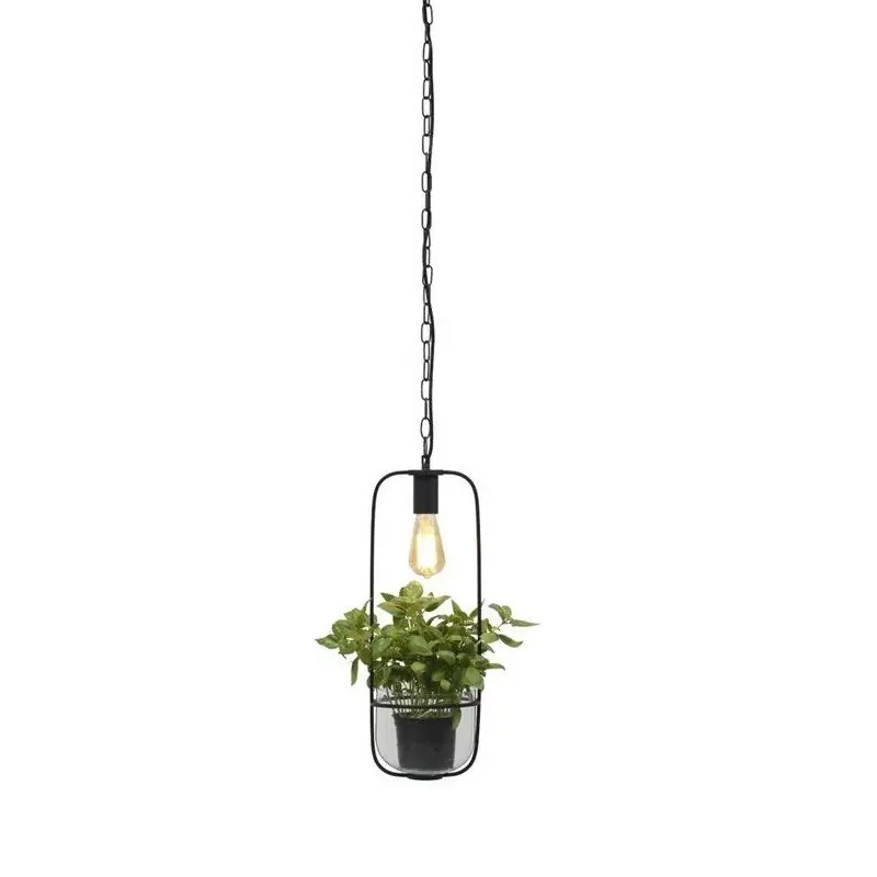 Bezpieczne zakupy Lampa - kwietnik Florence, czarna, It‘s About RoMi