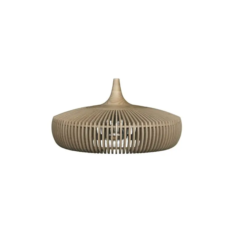 Wyjątkowa oferta abażur / lampa wisząca Clava Dine Wood, jasny dąb, UMAGE