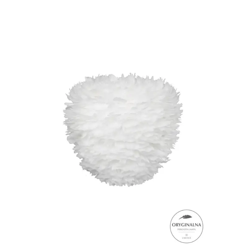 Oferta limitowana lampa / abażur z piór Eos Evia, Ø40 cm biały, UMAGE