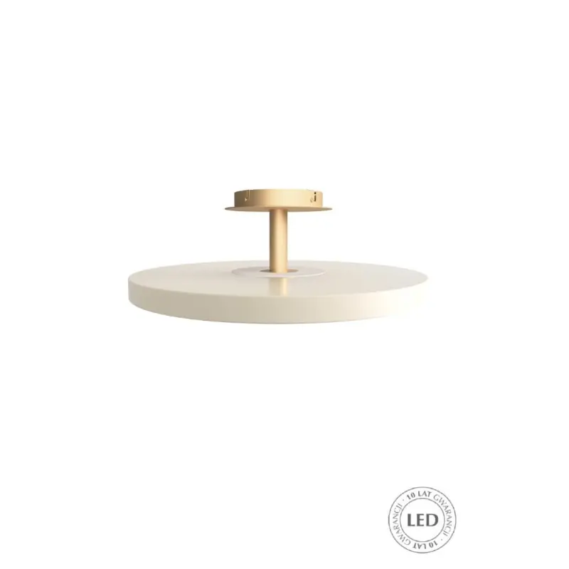 Ostatnia szansa Lampa sufitowa Asteria, Ø60 cm perłowa biel, UMAGE