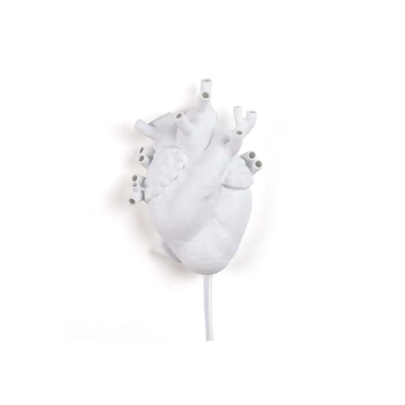 Do wyczerpania zapasów Lampa ścienna serce Heart, biały, Seletti