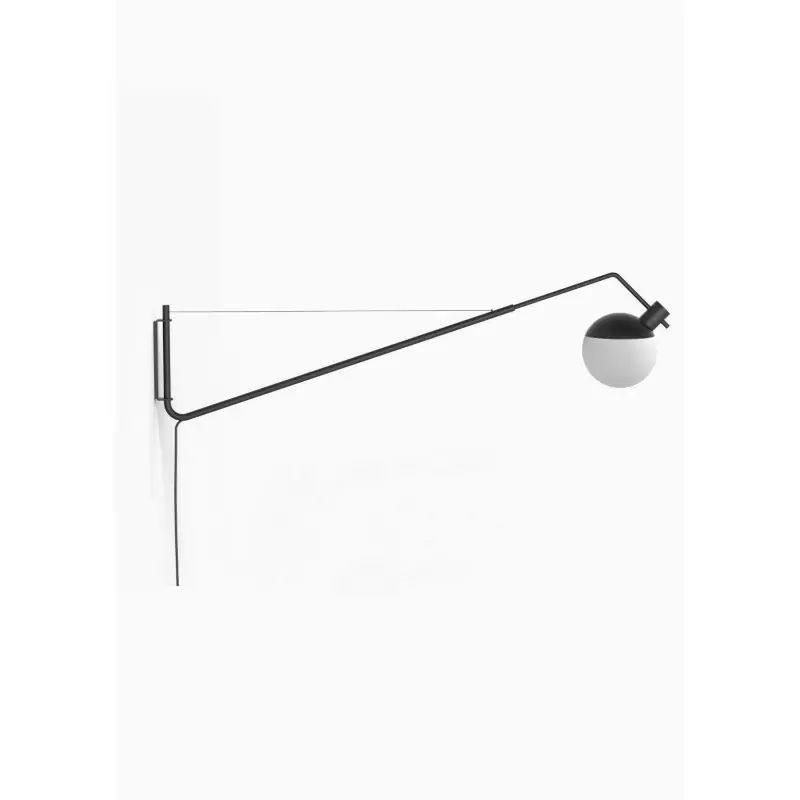 Ograniczona ilość Lampa ścienna Baluna duża 110 cm, czarny, GRUPA