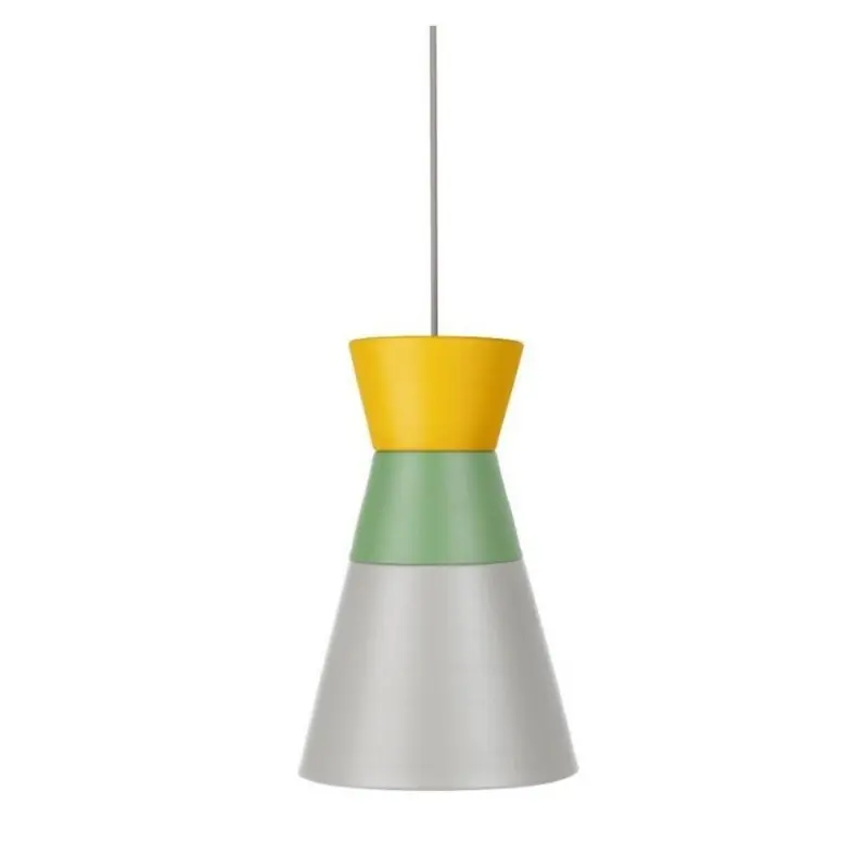 Lampa wisząca Dance All Night Ili Ili, żółto-zielono-szary, GRUPA Darmowy zwrot
