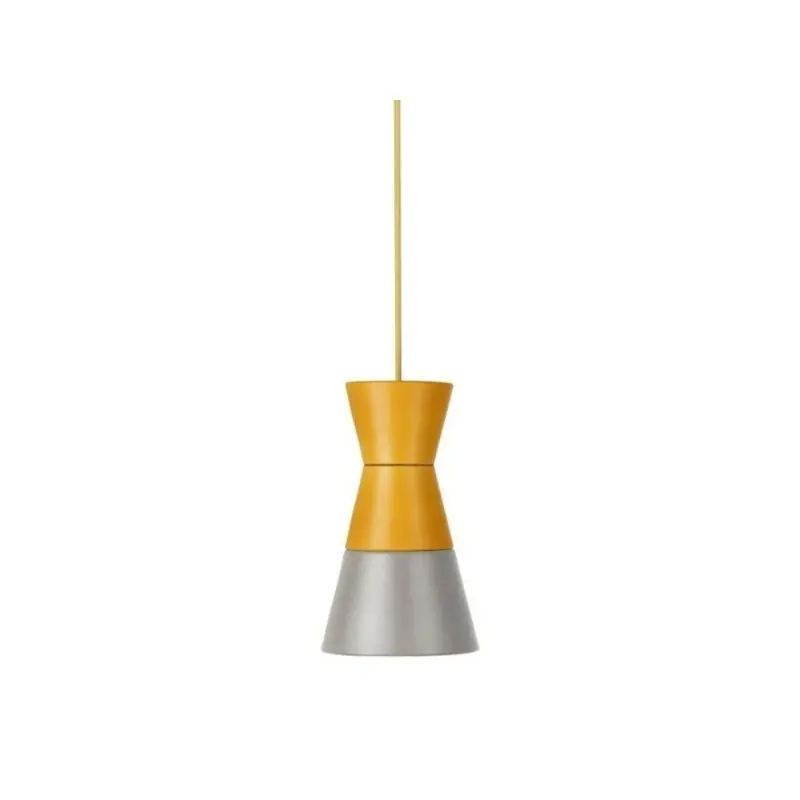 Lampa wisząca Gone Fishing Ili Ili, żółto-szary, GRUPA Oferta czasowa