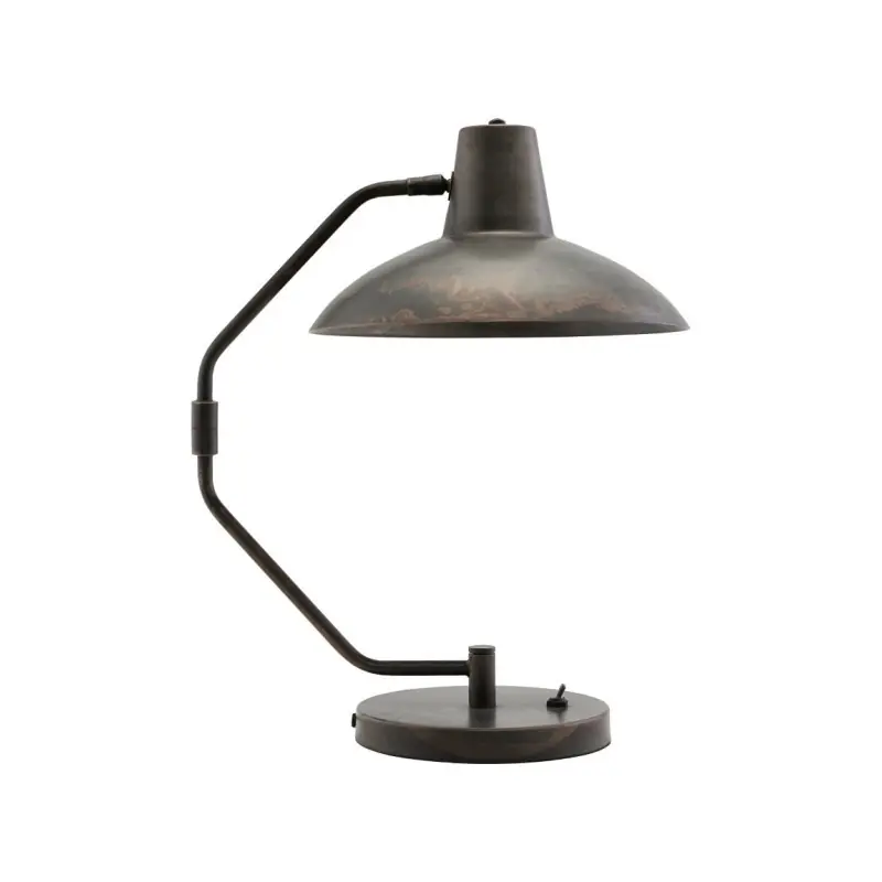 Wysoka jakość Lampa stołowa w stylu retro Desk, antyczny brąz, House Doctor