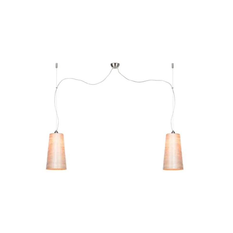 Podwójna lampa wisząca Sahara, 40 cm naturalny, Good and Mojo Tylko dziś