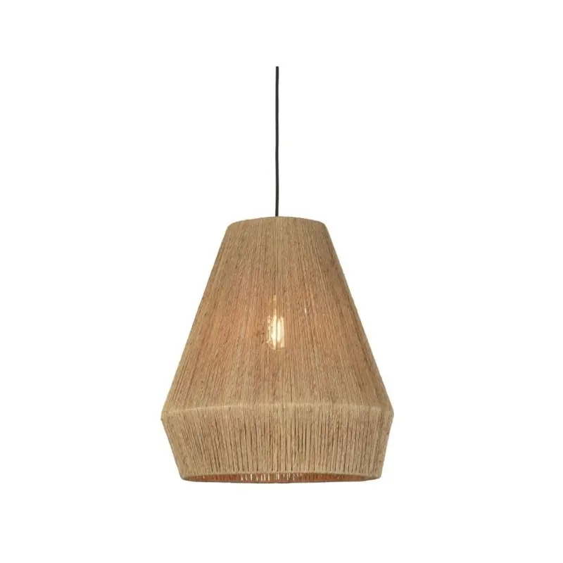 Jutowa lampa wisząca Iguazu, 47 cm naturalny, Good and Mojo Szybka dostawa