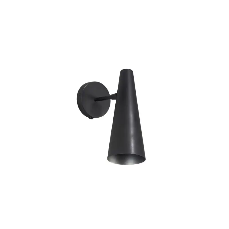 Wyjątkowa oferta Kinkiet Precise, 21 cm czarny mat, House Doctor