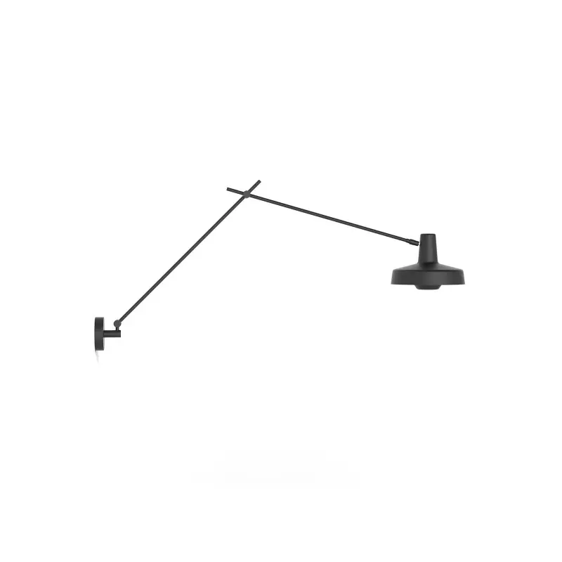 Sprawdź teraz lampa ścienna / kinkiet Arigato Long, czarny, GRUPA