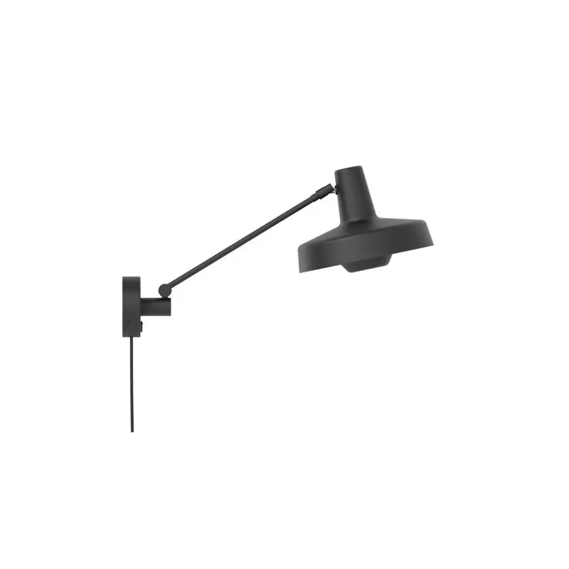 Ostatnie sztuki lampa ścienna / kinkiet Arigato Short, czarny, GRUPA