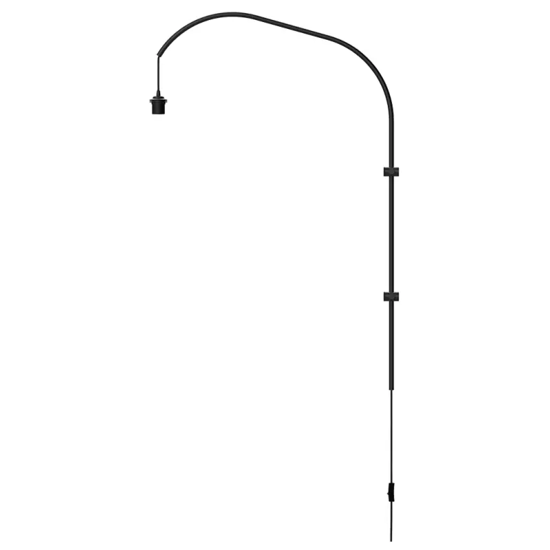 ramię do lampy ściennej Willow, 123 cm czarny, UMAGE Bezpieczna płatność