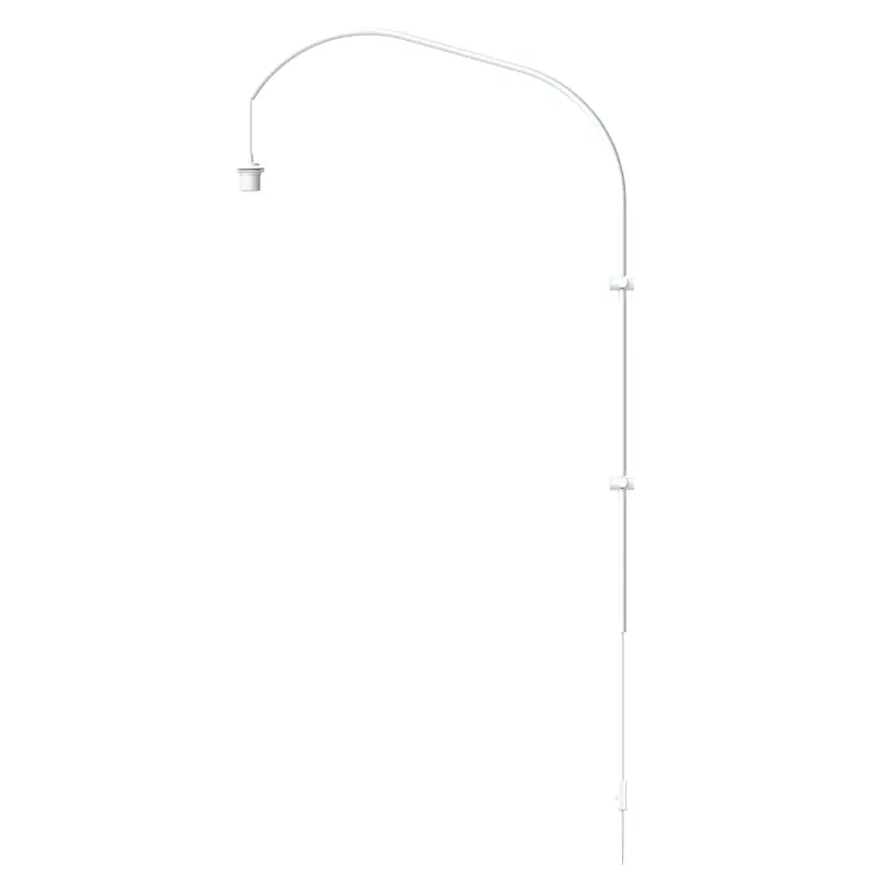 Najlepsza cena ramię do lampy ściennej Willow, 123 cm biały, UMAGE