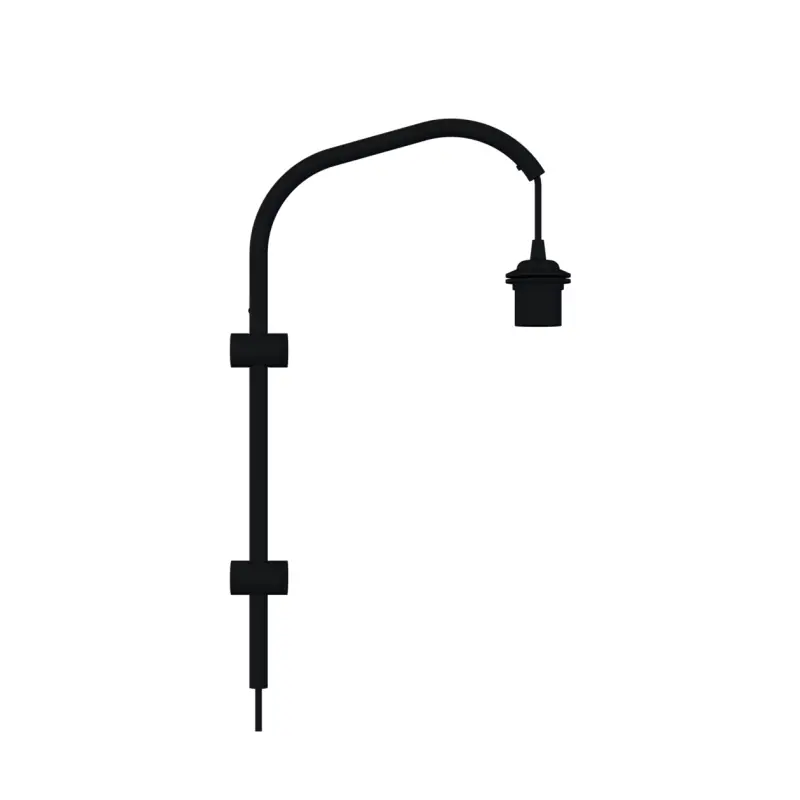 ramię do lampy ściennej Willow mini, 50 cm czarny, UMAGE Szybka dostawa