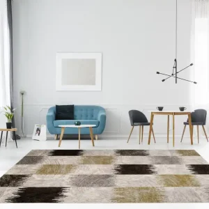 Zniżka Dywan nowoczesny E323B WHITE SUMATRA Biały 80x150cm