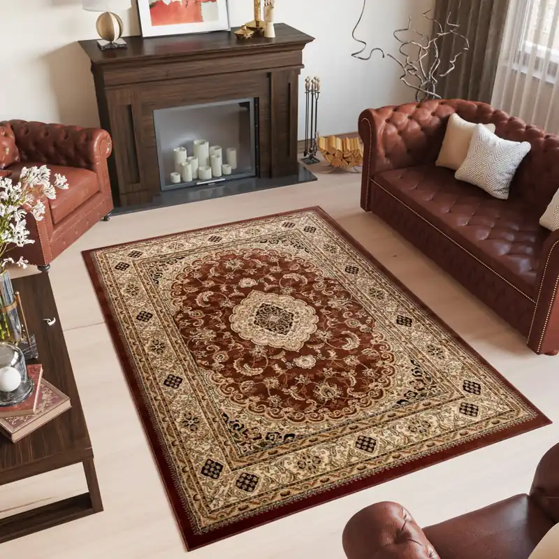 Zniżka Dywan tradycyjny 6956F BROWN YESEMEK Brązowy 60x100cm