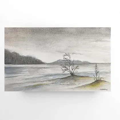 Zamów teraz Pejzaż - akwarela formatu 15/25 cm