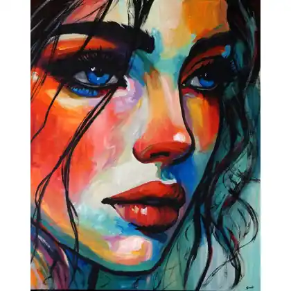Bestseller Eyes in Blue 80x100