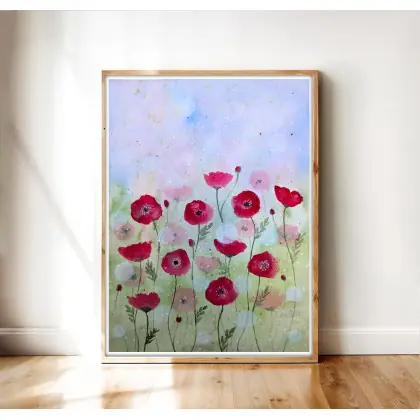 Kup online Akwarela 23x31. Łąka