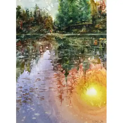 Bezpieczna płatność Odbicia (30x40 cm)