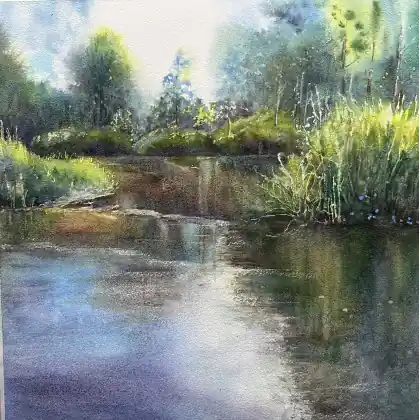 Premium Rzeka (50x50 cm)