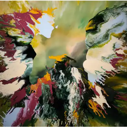 Dream shapes in a flow of color Okazja