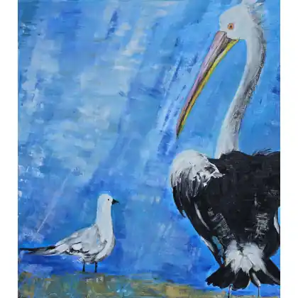 Nasze Randez-Vous, obraz akrylowy na płótnie, 50x50x1cm Do wyczerpania zapasów