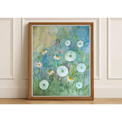 Premium Akwarela 40x50cm. Dmuchawce