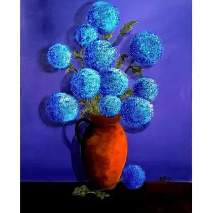Allium giganteum w wazonie. Łatwy zwrot
