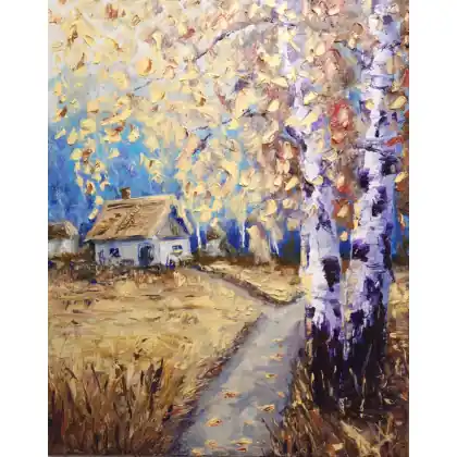 Ekspresowa dostawa Obrazy olejne na płótnie 50×40cm